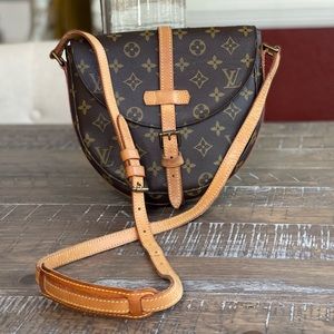 🌺 AUTH Louis Vuitton Monogram Chantilly MM Crossbody 🌺 PRISTINE CONDITION